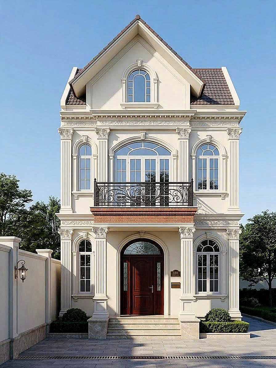 Gói Thi công Xây dựng Biệt thự Tân Cổ Điển