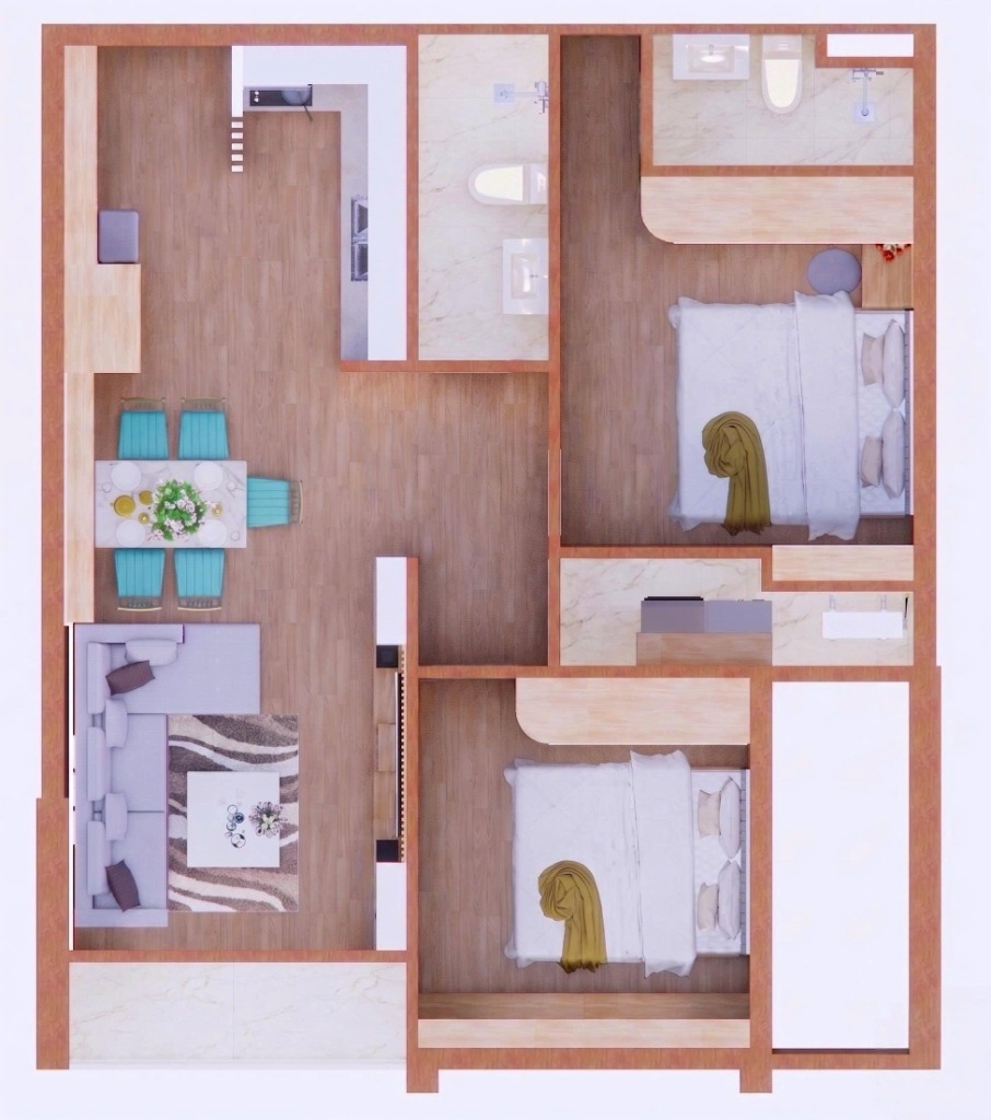 CĂN HỘ CARILLON 5 LŨY BÁN BÍCH - CĂN SỐ 7