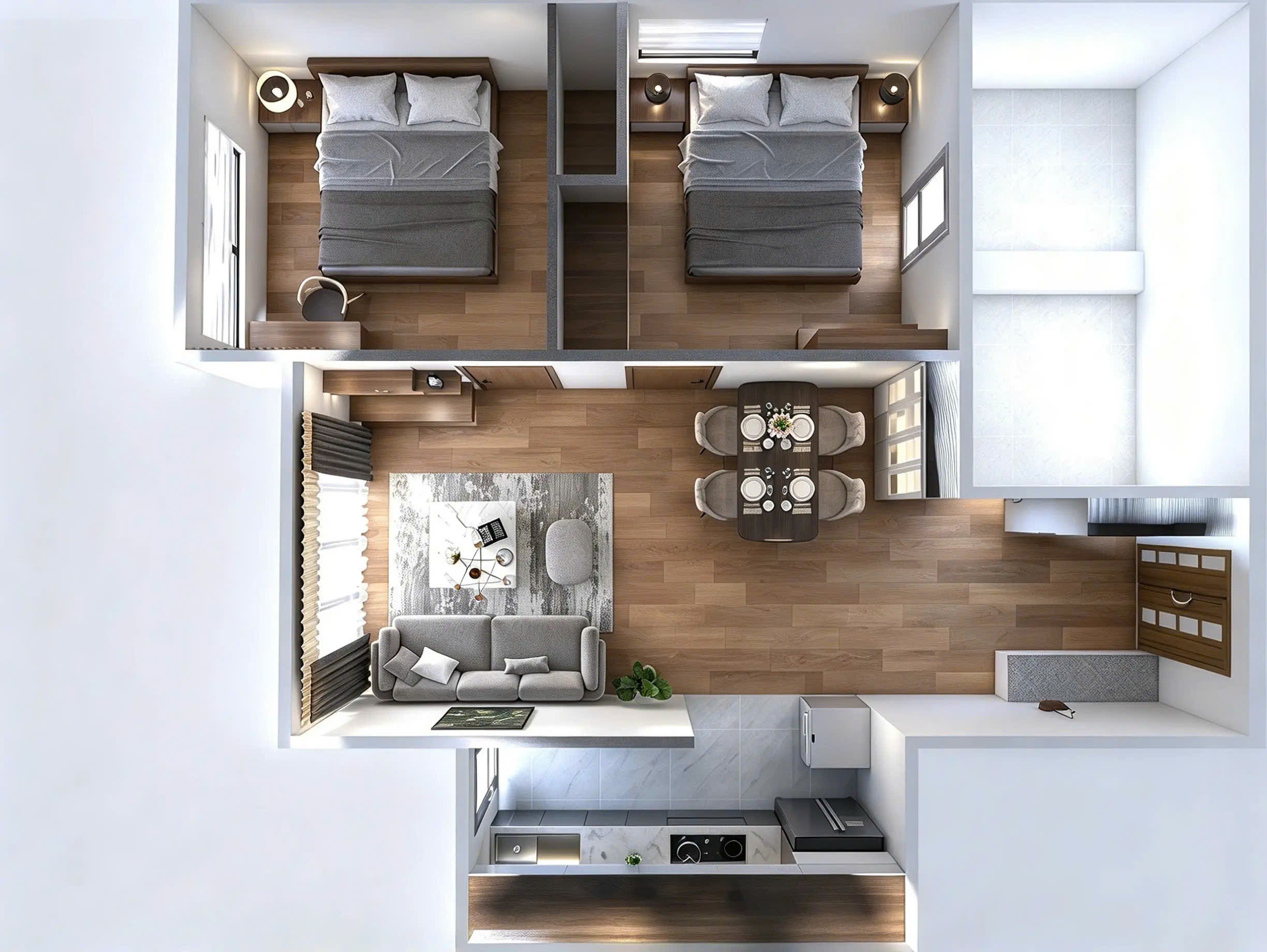 CĂN HỘ LẦU 5 CHUNG CƯ I-HOME PHẠM VĂN CHIÊU